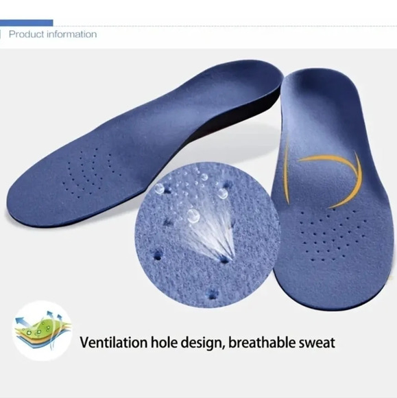 Orthopedic shoe cushion sport insole inserts approx EU 41-43 US 8.5-10 orthotic - Picture 5 of 11